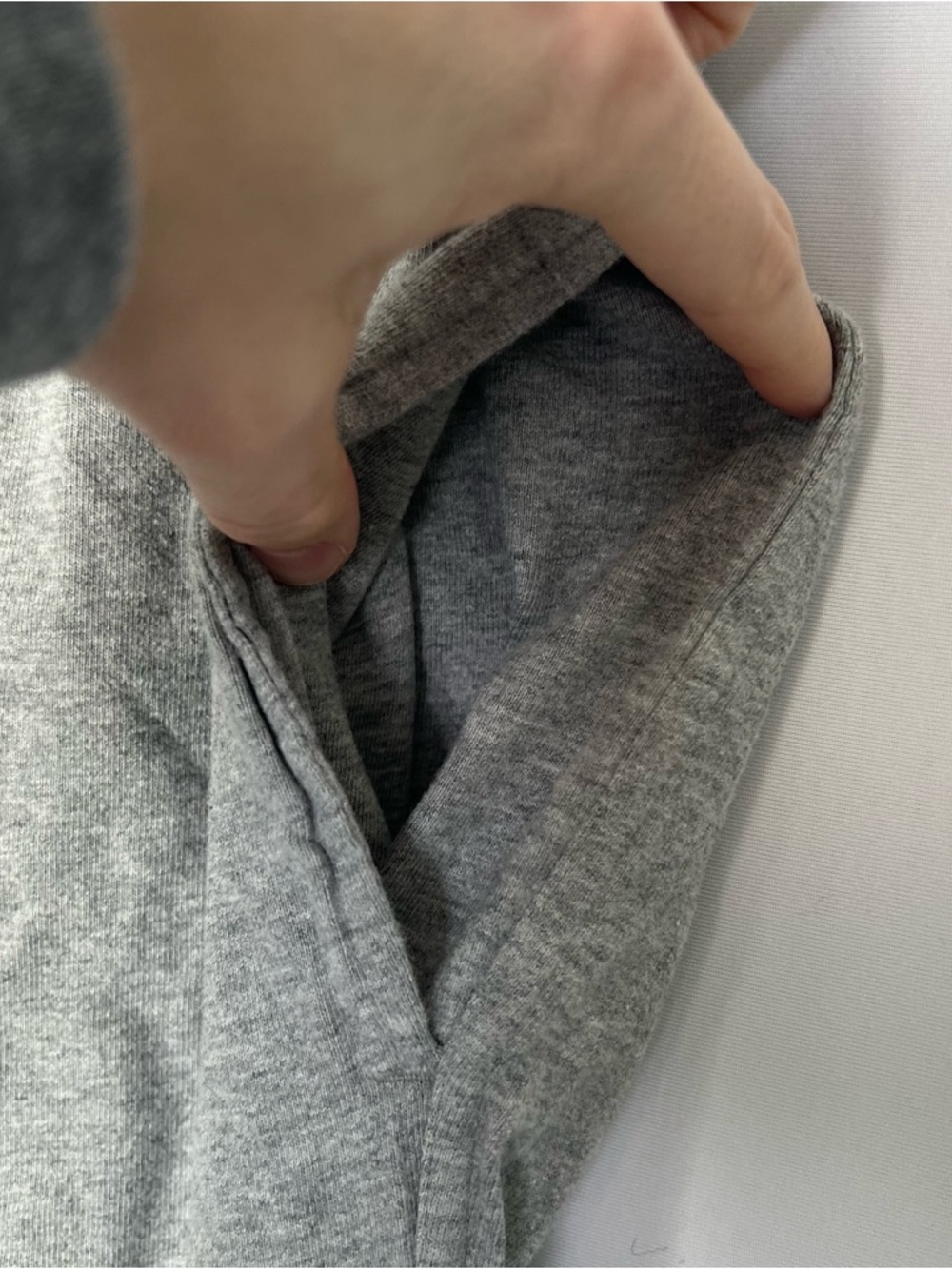 Nike Women’s Straight Leg Gray Lounge Sweatpants Small Pockets Casual Logo - Picture 4 of 9